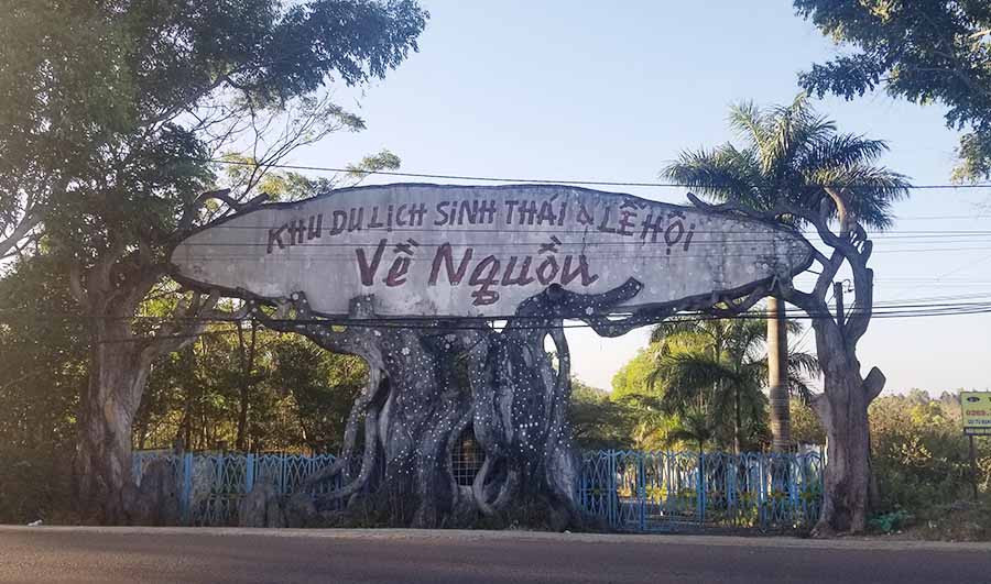 Khu du lịch sinh thái “Về nguồn” thuộc xã Ia Der, huyện Ia Grai, Gia Lai. Ảnh: Chí Hào