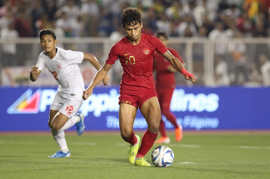U22 Indonesia có lối đá khó chịu, với dàn cầu thủ đồng đều, chơi bóng kỹ thuật và tốc độ, đầy sức mạnh. Ảnh: D.P U22 Indonesia có lối đá khó chịu, với dàn cầu thủ đồng đều, chơi bóng kỹ thuật và tốc độ, đầy sức mạnh. Ảnh: D.P