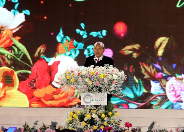  Phó Thủ tướng thường trực Trương Hòa Bình phát biểu. (Ảnh: Nhật Anh/TTXVN)