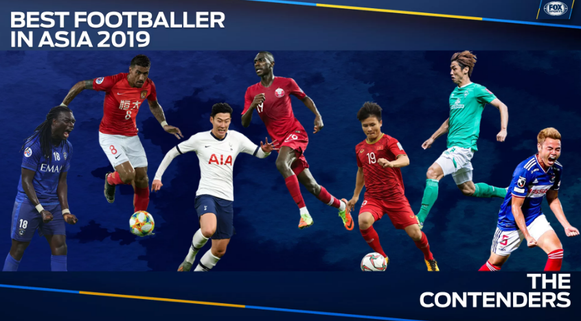 Ngôi sao Son Heung-min của Tottenham và đội tuyển Hàn Quốc cũng góp mặt ở danh sách này. Ảnh: Fox Sport