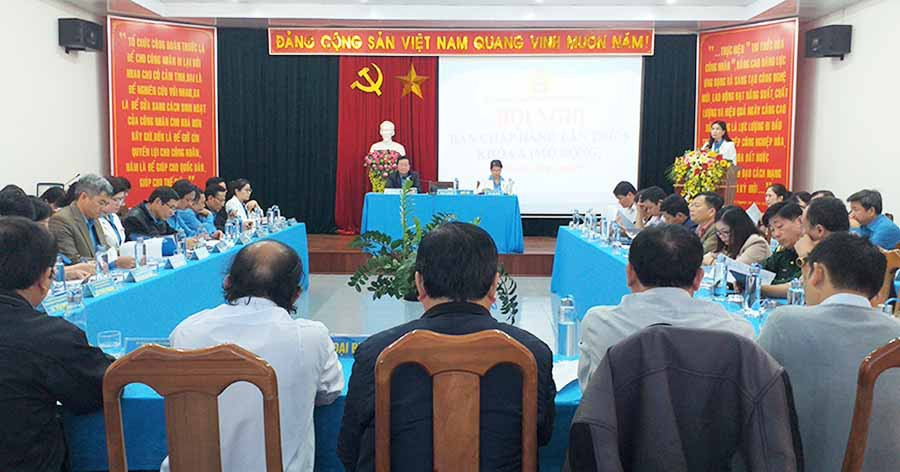 Quang cảnh hội nghị. Ảnh: Đinh Yến