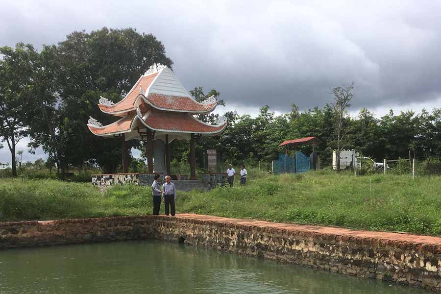  Hồ nước ông Nhạc ở làng Đê Hlang (xã Yang Nam, huyện Kông Chro). Ảnh: B.Q.V