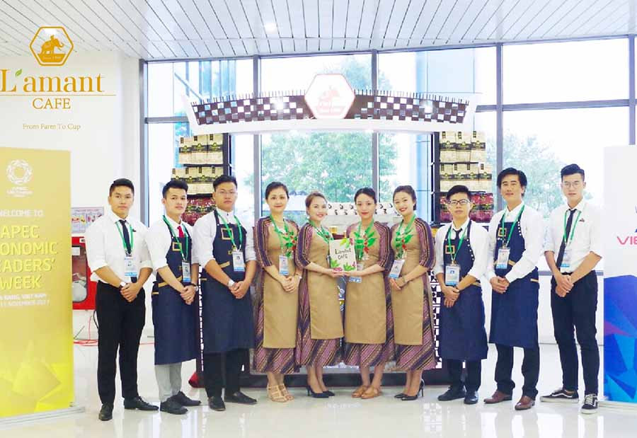  L'amant Café sẽ chịu trách nhiệm 10 điểm cà phê miễn phí bố trí khắp các tuyến đường chính của TP. Pleiku để phục vụ du khách. Ảnh: H.D