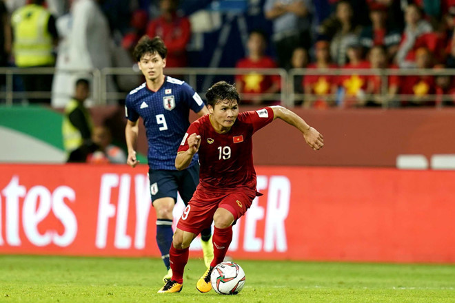 Quang Hải cùng đồng đội thắng đậm U.23 Thái Lan ở vòng loại VCK U.23 châu Á hồi tháng 3 - Ảnh: ĐỘC LẬP Quang Hải cùng đồng đội thắng đậm U.23 Thái Lan ở vòng loại VCK U.23 châu Á hồi tháng 3 - Ảnh: ĐỘC LẬP