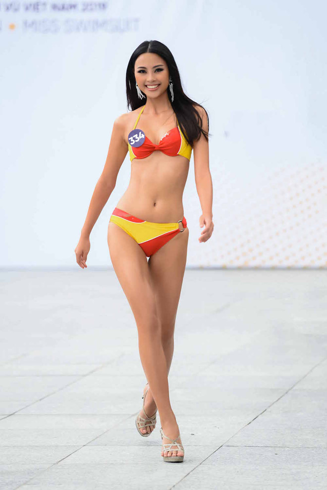 Đào Thị Hà cũng là ứng viên mạnh tại cuộc thi năm nay. Cô sở hữu chiều cao 1,74m, số đo ba vòng 85-63-94. Người đẹp từng có kinh nghiệm thi nhan sắc khi vào Top 5 Hoa hậu Việt Nam 2016 - Ảnh: BTC