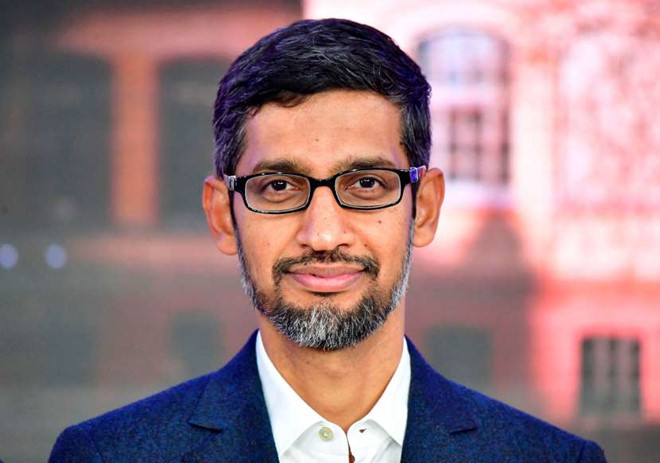 Sundar Pichai – CEO của Google, cũng là một người gốc Ấn - Ảnh: AFP Sundar Pichai – CEO của Google, cũng là một người gốc Ấn - Ảnh: AFP