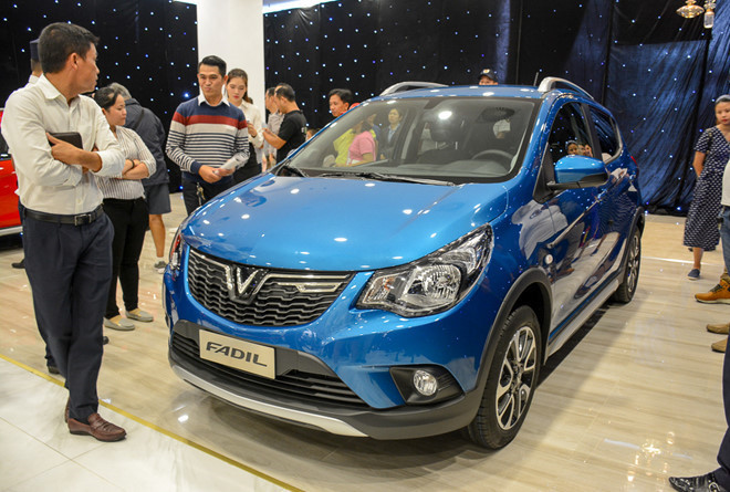 Fadil, một trong ba mẫu xe VinFast bán ra thị trường Việt Nam Fadil, một trong ba mẫu xe VinFast bán ra thị trường Việt Nam