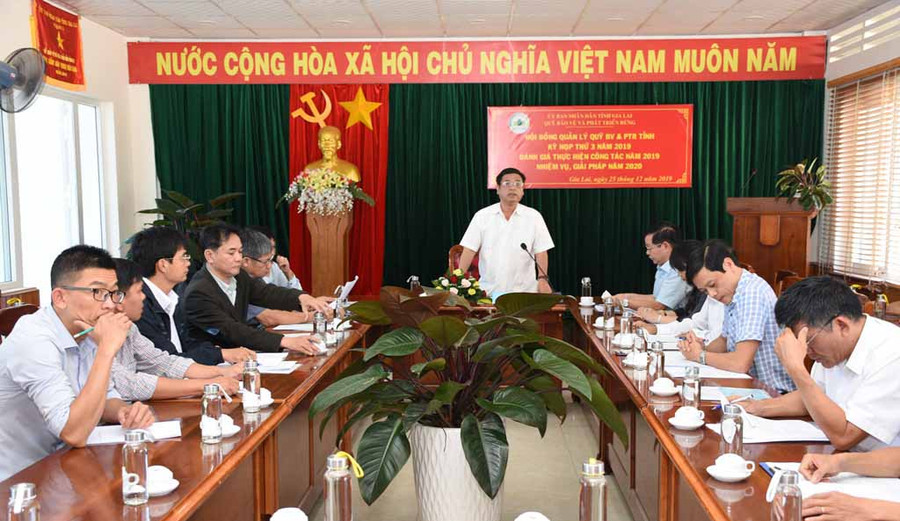 Phó Chủ tịch UBND tỉnh Kpă Thuyên phát biểu chỉ đạo kỳ họp. Ảnh: Lê Nam Phó Chủ tịch UBND tỉnh Kpă Thuyên phát biểu chỉ đạo kỳ họp. Ảnh: Lê Nam