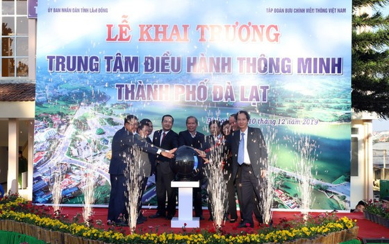 Trung tâm điều hành thông minh thành phố Đà Lạt chính thức được đưa vào vận hành ngày 10-12.