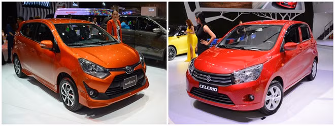 Suzuki Celerio và Toyota Wigo “tham chiến” thị trường VN năm 2018