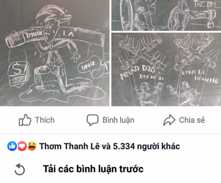 Việc làm của thầy Hùng gây 