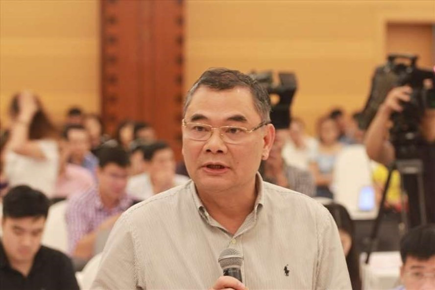 Thiếu tướng Tô Ân Xô - Chánh Văn phòng, Người phát ngôn Bộ Công an. Ảnh Trần Vương