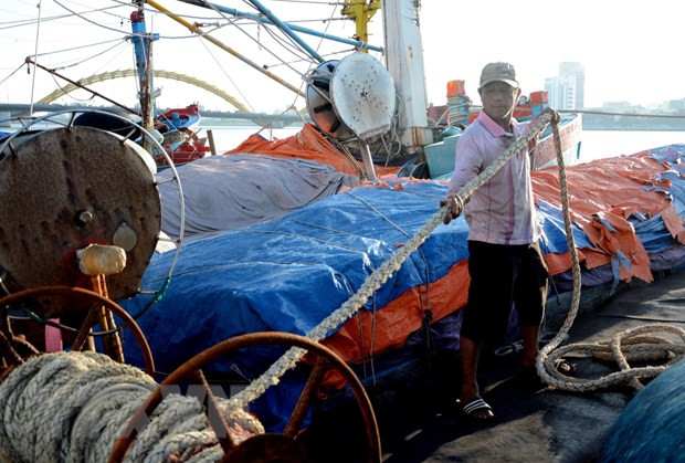 Thuyền trưởng Lê Văn Chiến. (Ảnh: Văn Dũng/TTXVN) Thuyền trưởng Lê Văn Chiến. (Ảnh: Văn Dũng/TTXVN)