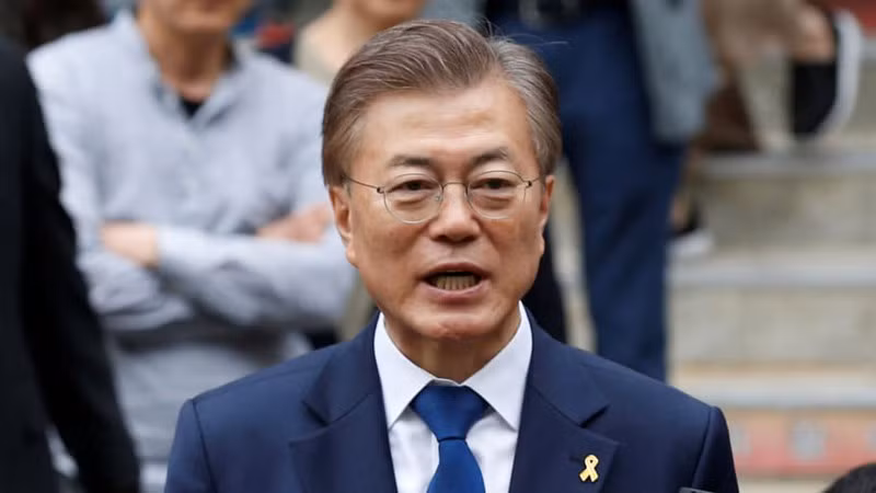 Tổng thống Moon Jae-in. Ảnh: Daily Beast.