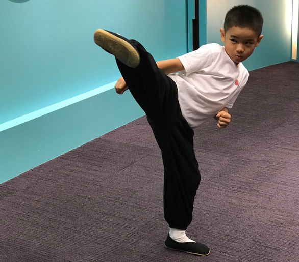 Wu hiện sở hữu tới 158 huy chương dù chỉ mới 7 tuổi - Ảnh: CNA