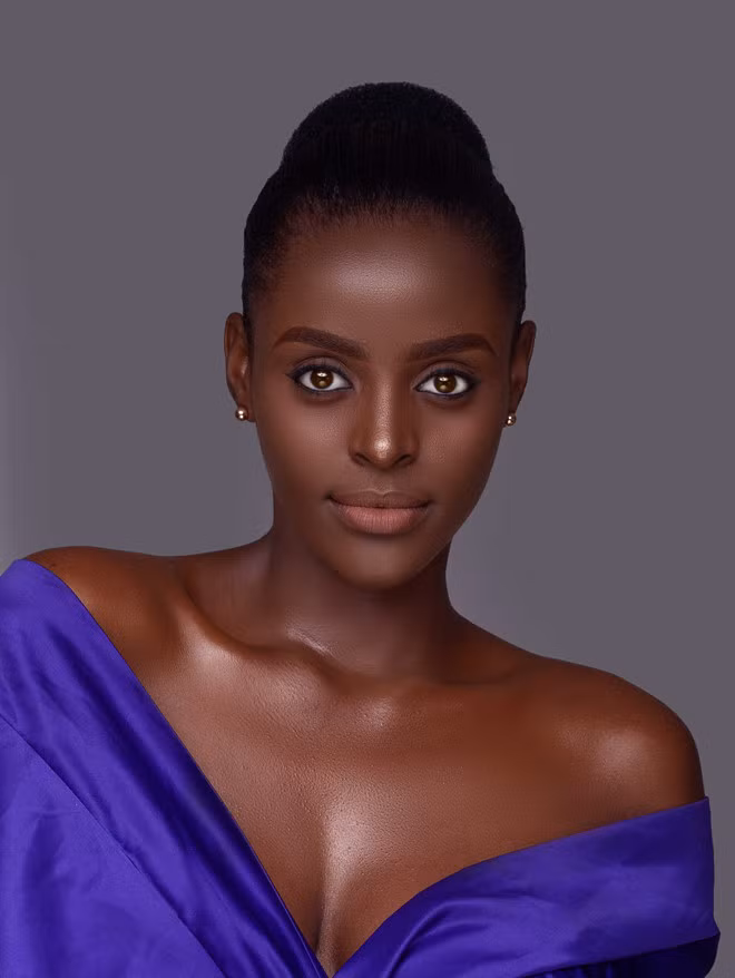 Greatness Nkuba là Á hậu 3 Miss Tanzania 2019. Cô năm nay 20 tuổi, cao 1,73m. 