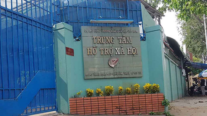 Trung tâm Hỗ trợ xã hội TP. HCM nơi xảy ra vụ việc cán bộ dâm ô nhiều bé gái - Ảnh Công Nguyên