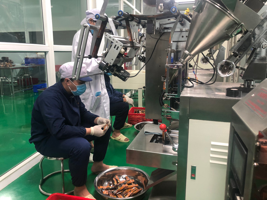 Các sản phẩm của Công ty TNHH Vĩnh Hiệp được sản xuất theo dây chuyền công nghệ hiện đại