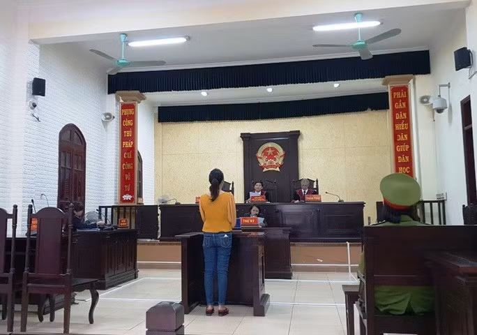 Nguyễn Thị Tình tại phiên tòa