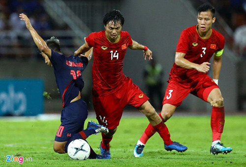  ĐT Việt Nam đã hòa chủ nhà Thái Lan 0-0 ở lượt đi vòng loại World Cup 2022. (ảnh: internet)