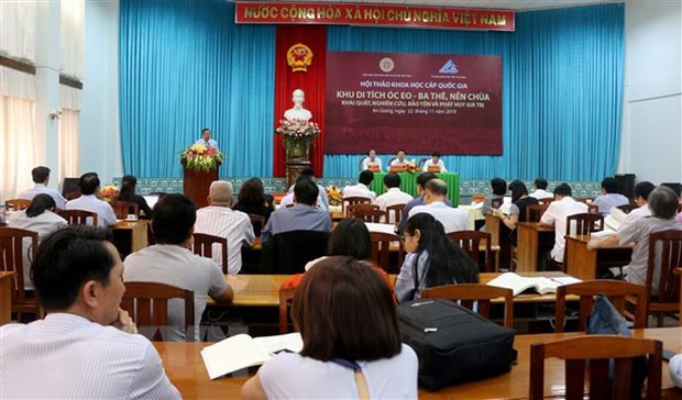  Quang cảnh hội thảo. (Ảnh: Công Mạo/TTXVN)