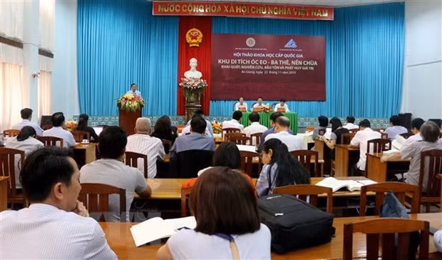  Quang cảnh hội thảo. (Ảnh: Công Mạo/TTXVN)