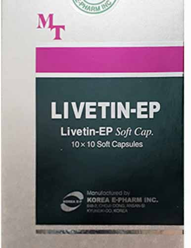 Thuốc Livetin- EP bị đình chỉ và thu hồi do không đạt tiêu chuẩn chất lượng. Ảnh: Như Nguyện