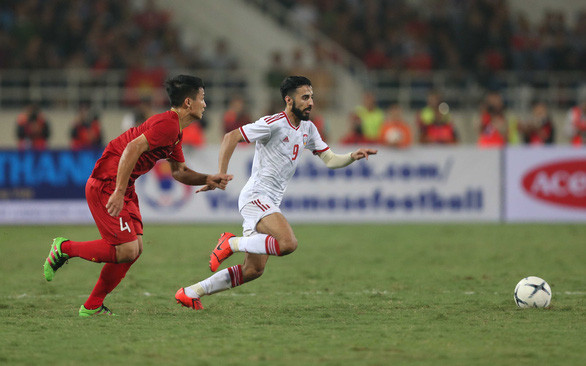 Cuộc đua giữa Việt Nam, UAE và các đội ở bảng G hứa hẹn sẽ rất căng thẳng trong giai đoạn lượt về - Ảnh: NAM KHÁNH