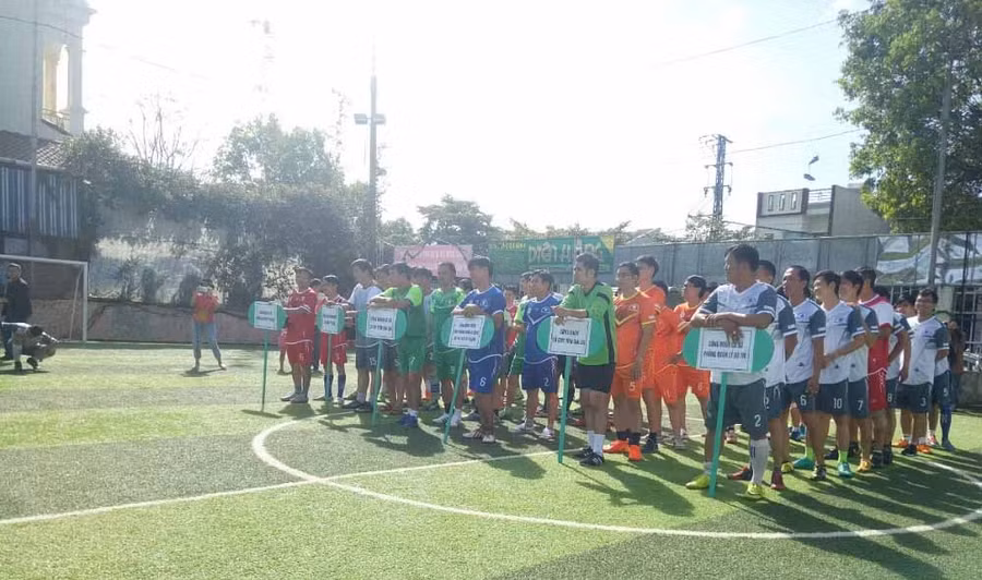 Quang cảnh lễ khai mạc. Ảnh: Hà Phương