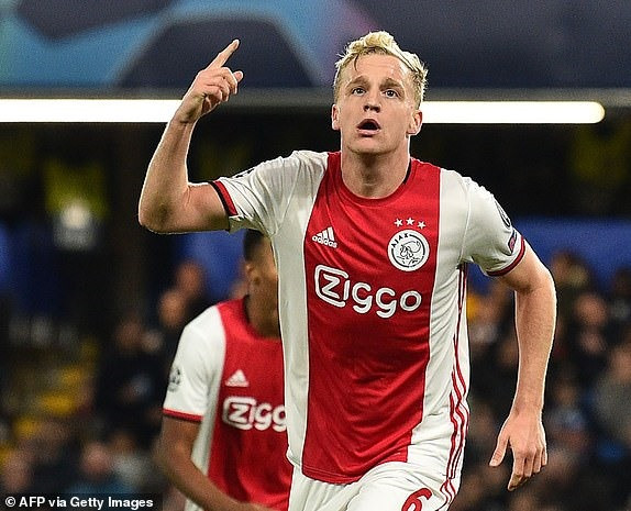 Trận cầu điên rồ khi Ajax đã dẫn trước tới 4-1. Ảnh: Getty. Trận cầu điên rồ khi Ajax đã dẫn trước tới 4-1. Ảnh: Getty.