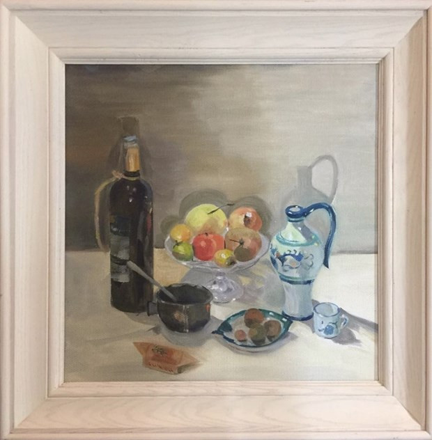 Tác phẩm trưng bày trong triển lãm 