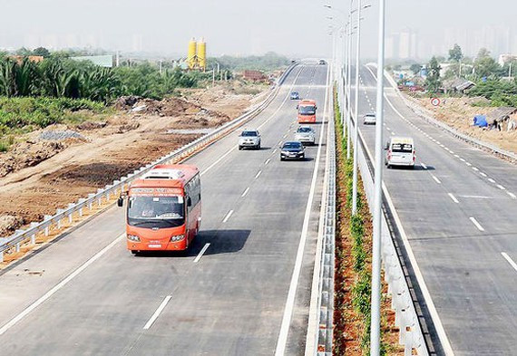 Cao tốc TPHCM - Long Thành - Dầu Giây.. Ảnh: CAO THĂNG Cao tốc TPHCM - Long Thành - Dầu Giây.. Ảnh: CAO THĂNG