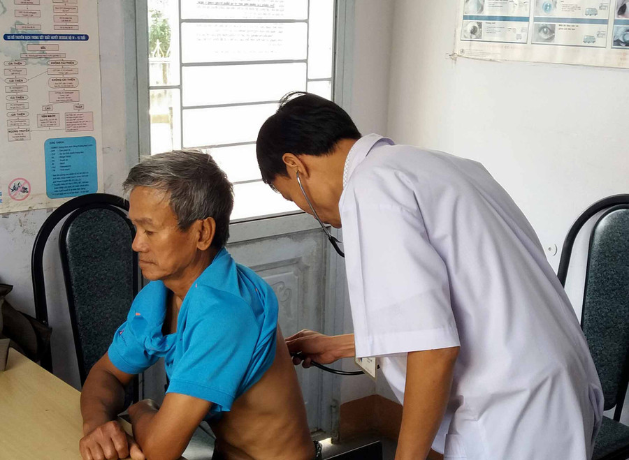 Từ tháng 8-2019 đến tháng 12-2019, sẽ khám sàng lọc bệnh lao trên địa bàn huyện Chư Sê. Ảnh: Như Nguyện