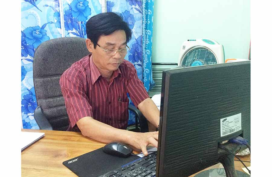  Thầy Lê Trọng Kỳ. Ảnh: N.H