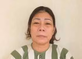 Bị cáo Nguyễn Thị Hoa. Ảnh: Lê Quyên