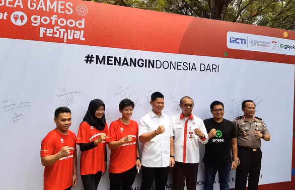  Indonesia tự tin đặt mục tiêu giành 45 HCV ở SEA Games 30 tại Philippines - Ảnh: Jakarta Globe