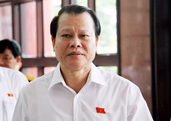 Ông Vũ Văn Ninh khi còn đường chức