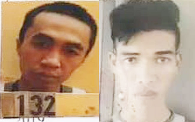 2 Nam (trái) và Nhí