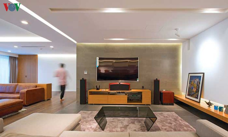 Sự phân định ước lệ bằng một lối đi trong nhà. Sự phân định ước lệ bằng một lối đi trong nhà.