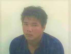 Đối tượng Ksor Lul khi bị lực lượng chức năng bắt giữ. Ảnh: Cúc Phương