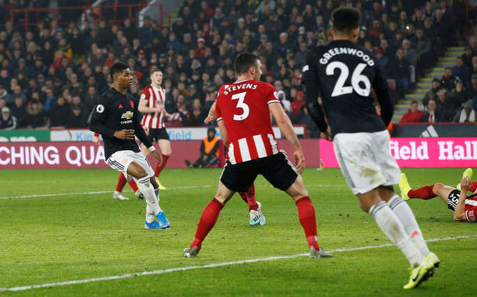 Rashford thậm chí đưa M.U vượt lên dẫn 3-2
