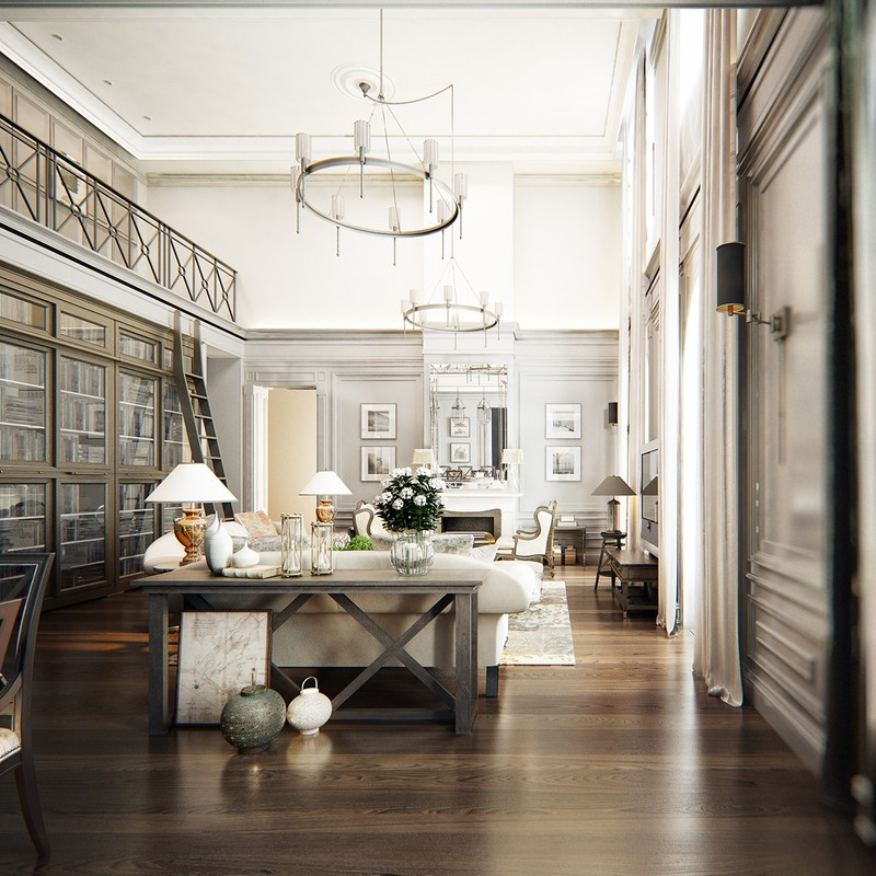  Phòng khách khiến bạn ngạc nhiên về vẻ đẹp sang trọng và ấm cúng.