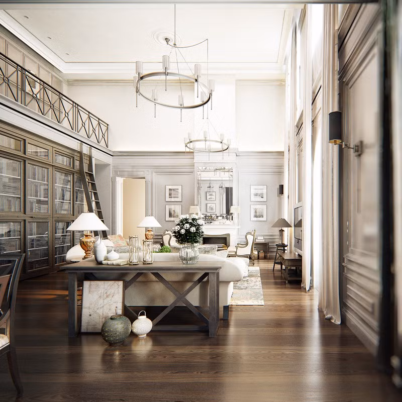  Phòng khách khiến bạn ngạc nhiên về vẻ đẹp sang trọng và ấm cúng.