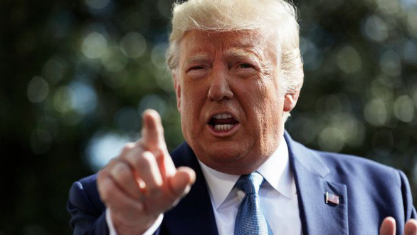 Tổng thống Mỹ Donald Trump - Ảnh: AFP