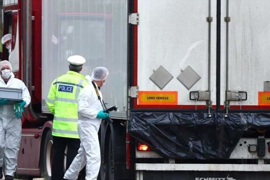 Cảnh sát Anh công bố danh tính 39 nạn nhân người Việt. Ảnh: France24.