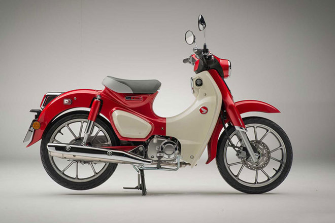 Honda Super Cub có thiết kế "tân cổ giao duyên"  Honda Super Cub có thiết kế