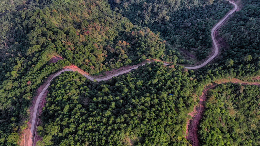  Núi rừng Bình Liêu tựa như một bức tranh tuyệt đẹp - Ảnh N.H