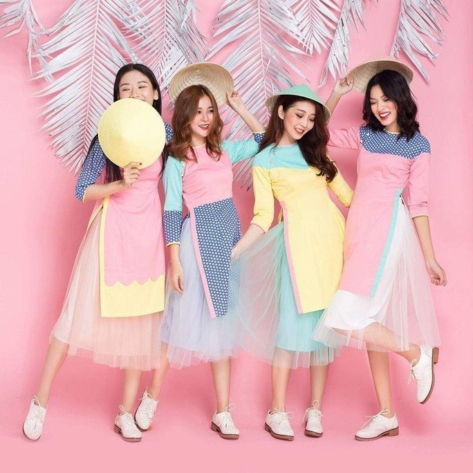 Áo dài biến dạng Áo dài biến dạng