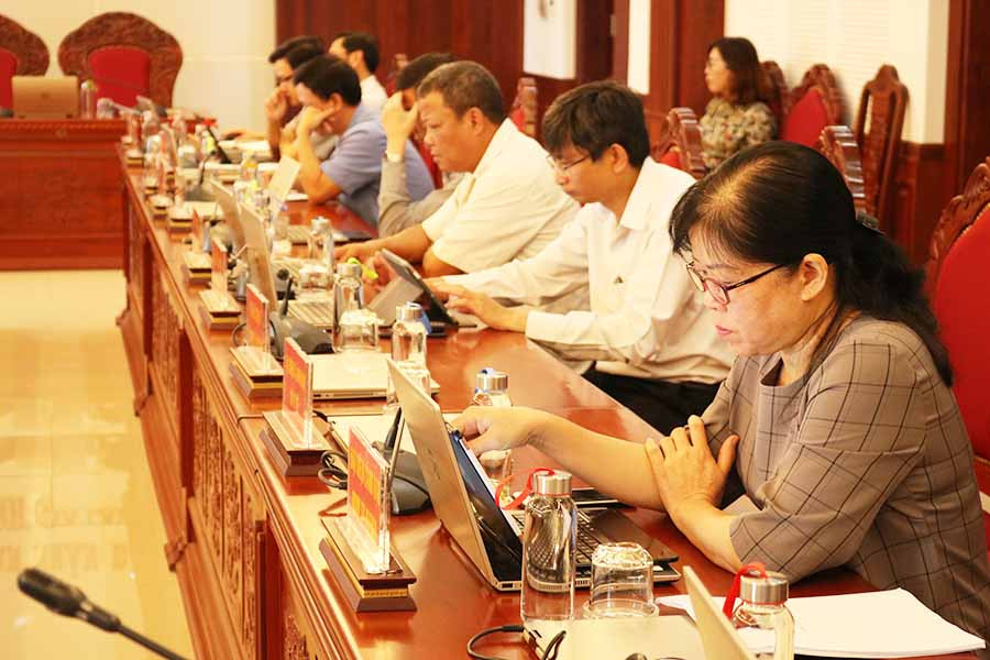 Các đại biểu tham dự hội nghị. Ảnh: N.S Các đại biểu tham dự hội nghị. Ảnh: N.S