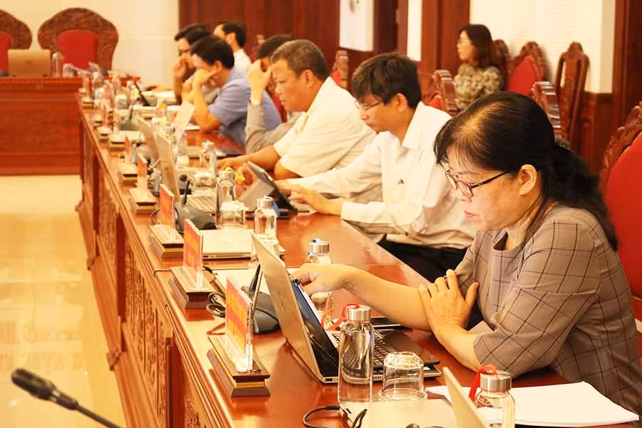 Các đại biểu tham dự hội nghị. Ảnh: N.S